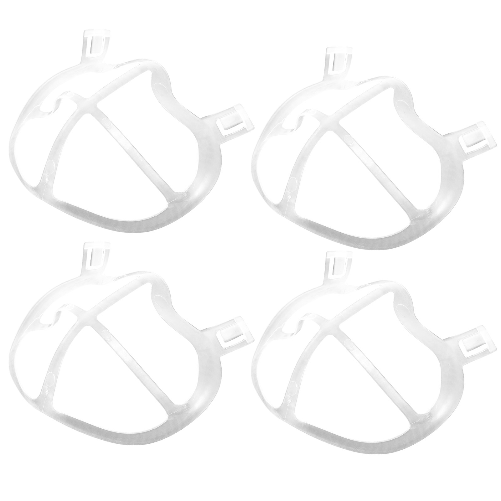 10Pcs Soft Skin-Friendly Silic - огляд і ціна Silicone Mask Bracket