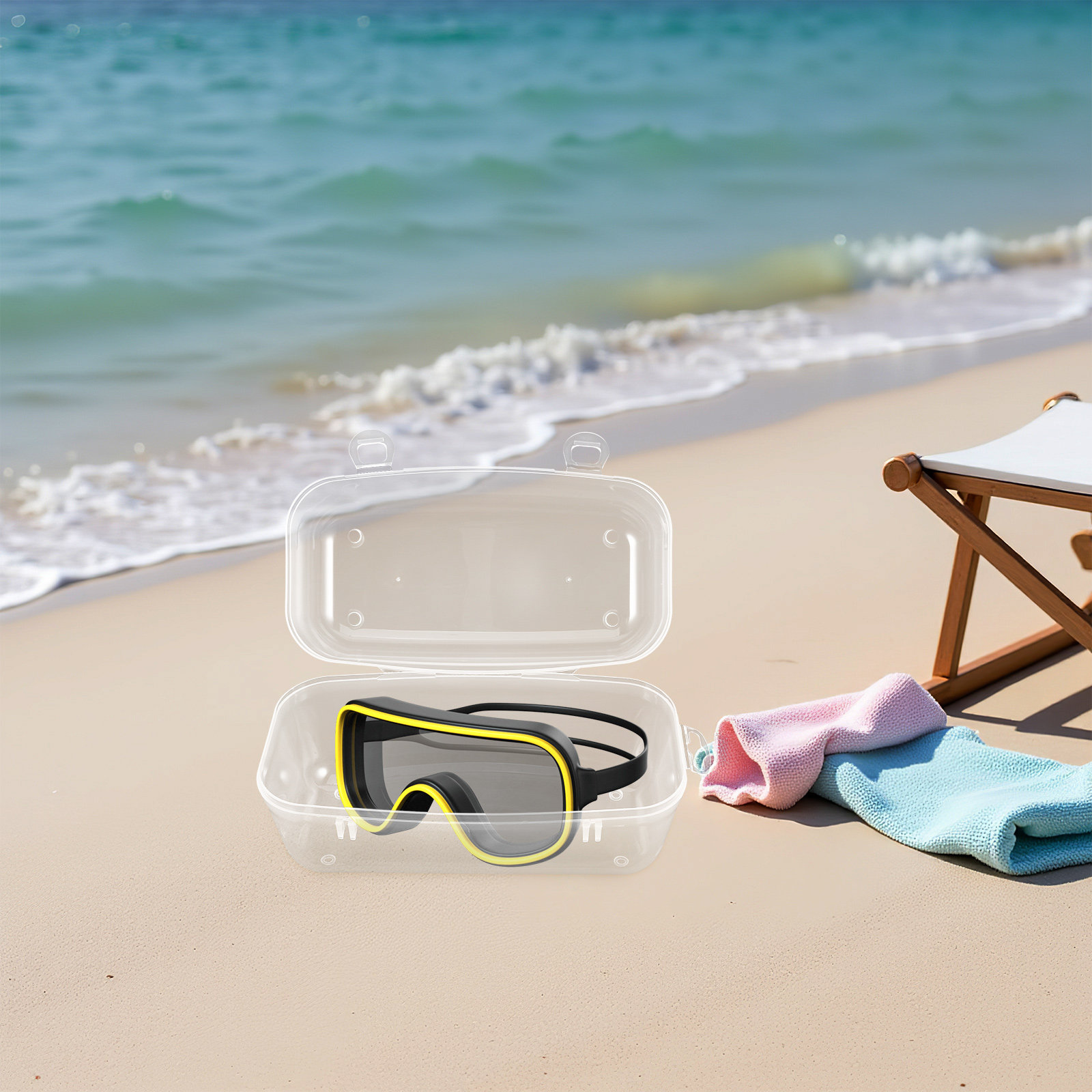 Diving Masks Case Portable Har - огляд і ціна Mask Case Hard Shell