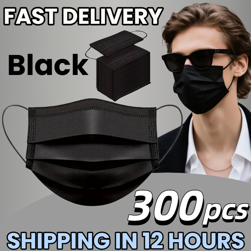 Fast Delivery! 300Pcs Thick Bl - огляд і ціна Disposable Surgical Mask