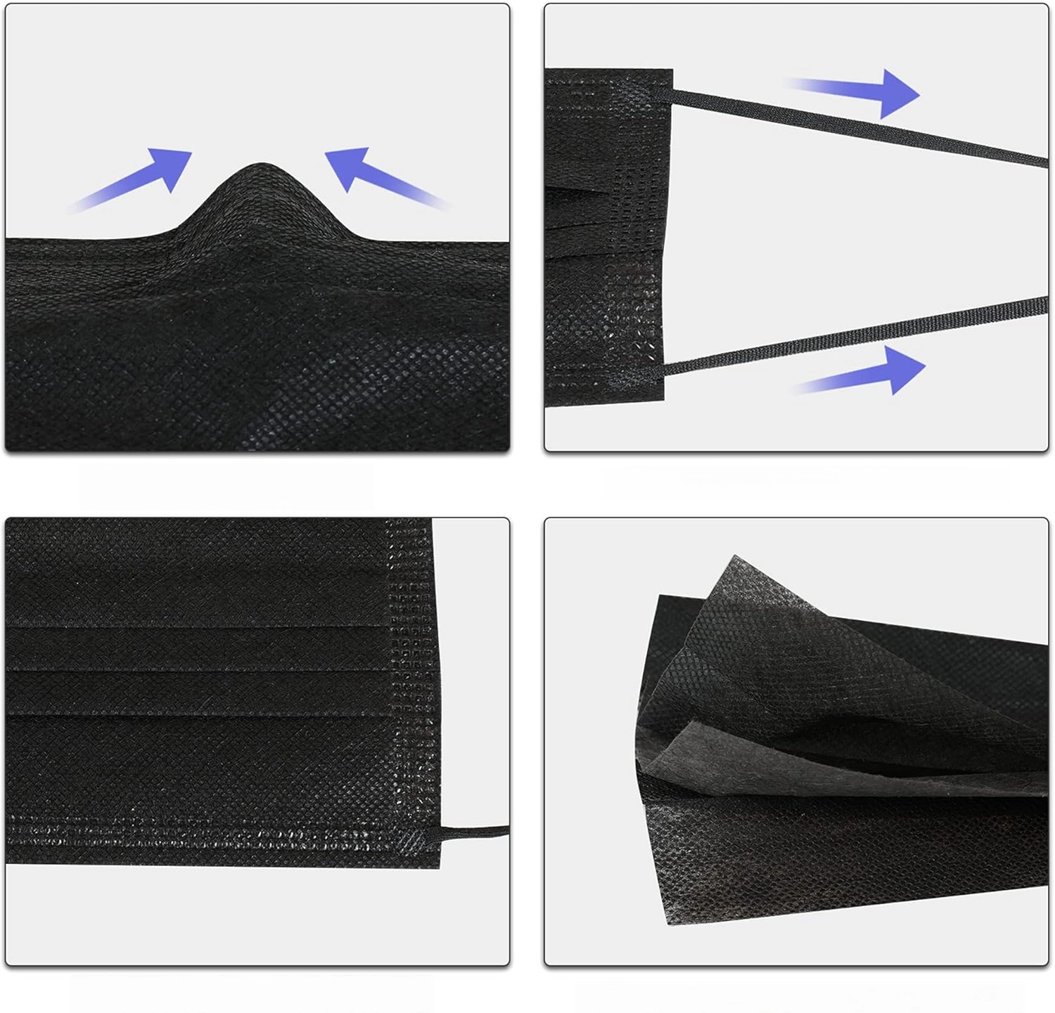 Fast Delivery! 300Pcs Thick Bl - огляд і ціна Disposable Surgical Mask