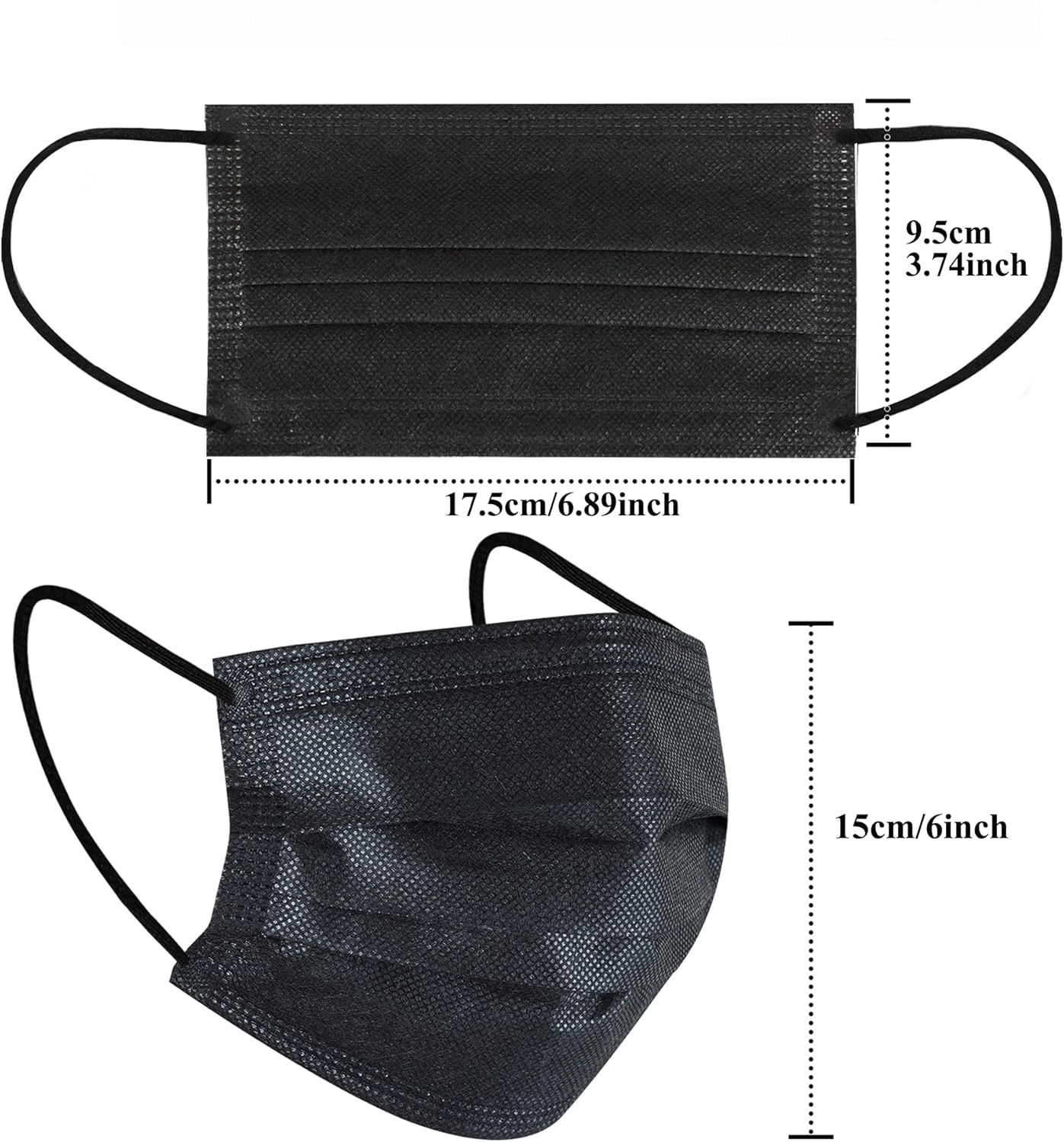 Fast Delivery! 300Pcs Thick Bl - огляд і ціна Disposable Surgical Mask
