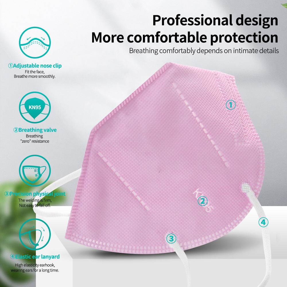 10-100Pcs FFP2 Masks kn95 Masc - огляд і ціна Disposable Surgical Mask