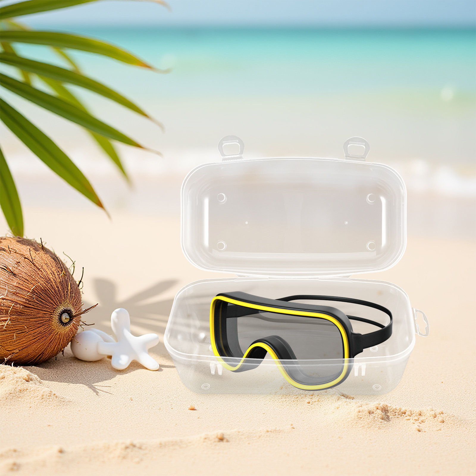 Waterproof Hard Shell Diving M - огляд і ціна Mask Case Hard Shell