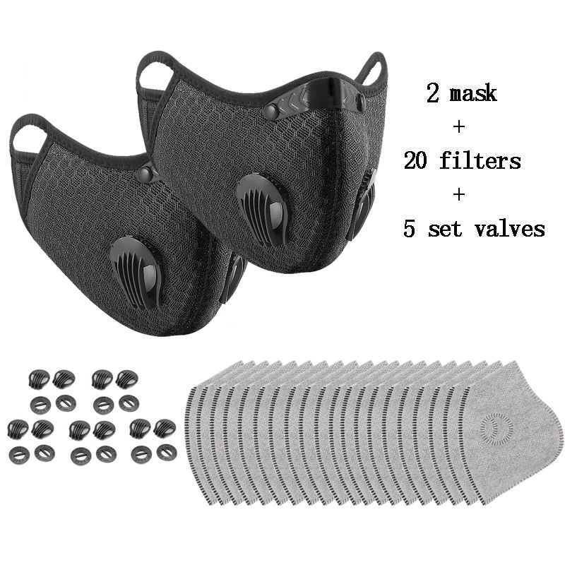 Cycling Face Mask with Filter  - огляд і ціна Dust Mask Construction