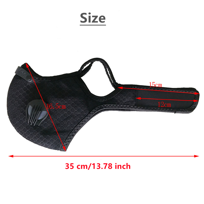 Cycling Face Mask with Filter  - огляд і ціна Dust Mask Construction