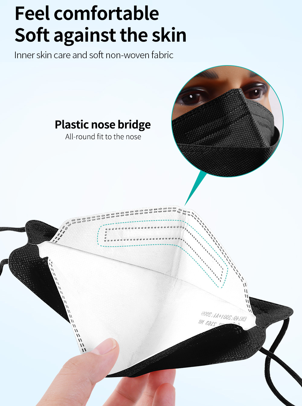 fpp2 CE Protective maske anti  - огляд і ціна Kn95 Respirator Mask