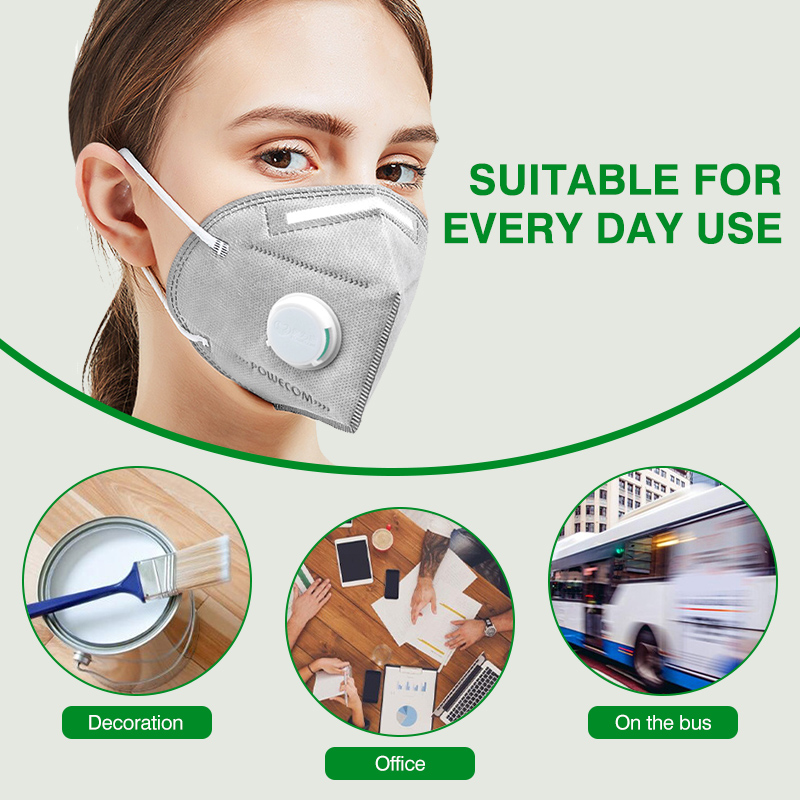 POWECOM KN95 Masks Activated C - огляд і ціна Disposable Surgical Mask