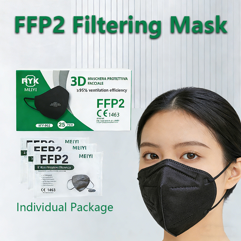 25/50PCS FFP2 CE Masks Safety  - огляд і ціна Face Mask Storage Box