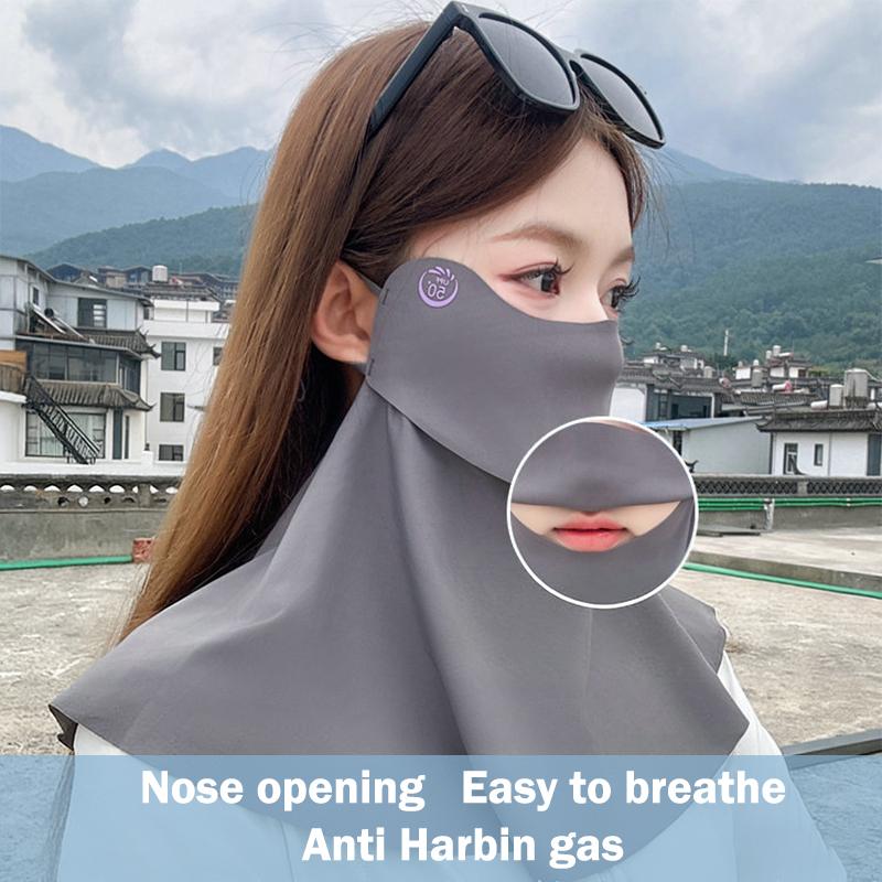 Summer Ice Silk Face Gini Full - огляд і ціна Sports Mask Breathable