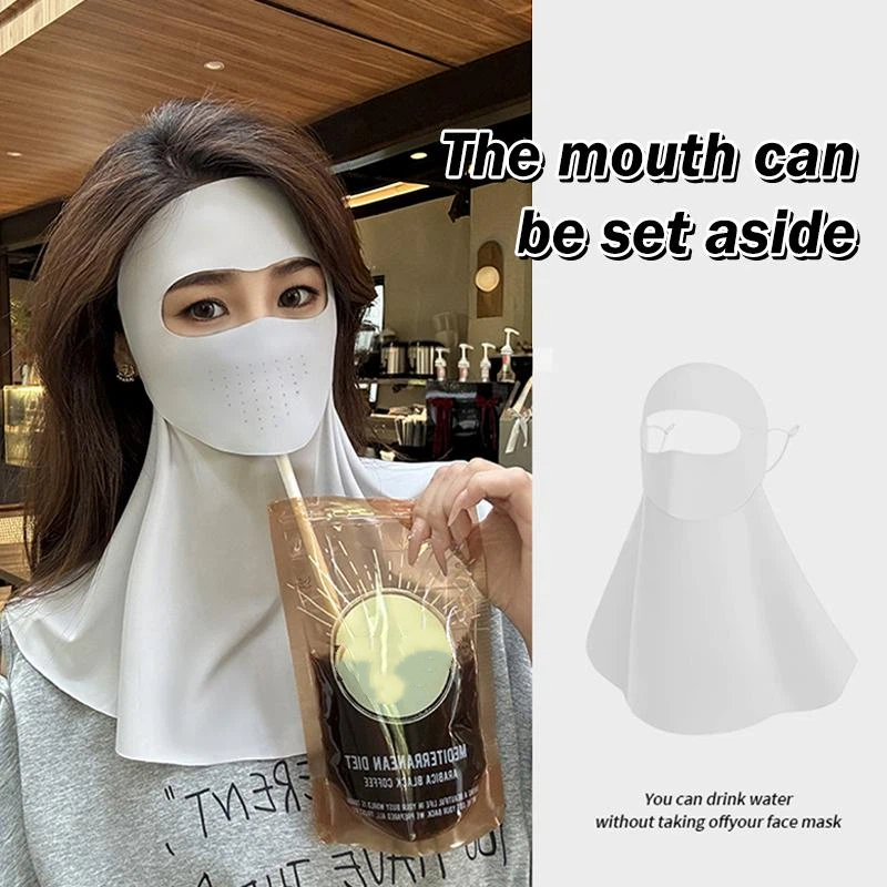 Summer Ice Silk Face Gini Full - огляд і ціна Sports Mask Breathable